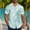 Blue, variant on COSFO Casual Mens Button Down Shirts Hawaiian Short Sleeve Collared Tops Beach with Pocket Regular Fit Shirts