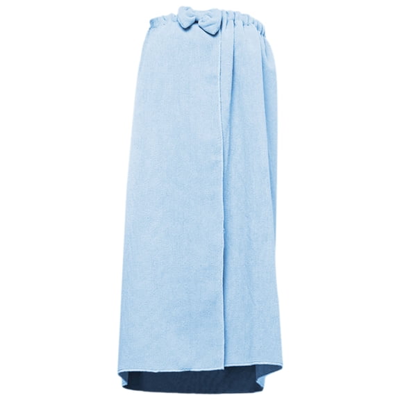 1X Bath Towel Quick Dry Soft Bath Towel for Women Stripe Sauna Spa Bathrobes Elastic Adjustable Wearable Bathrobe Microfiber