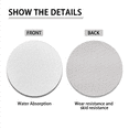 thumbnail image 5 of Suhoaziia Sunflower Leopard Pattern Car Coasters for Cup Holders Bottle Pads Rubber Backing Anti Slip Auto Absorbent Cup Holder,Van SUV Truck Interior Auto Decorative Cars Accessories, 5 of 7