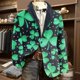 thumbnail image 1 of Ceisia Men's Corduroy Button-Up Party Coat with Pockets Stylish Casual Ceremonial Outerwear Gift, 1 of 8