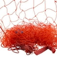 thumbnail image 5 of Park & Sun Sports 24' W x 8' H x 6' D Orange Bungee Slip-Net Replacement Goal Netting – 4" mesh Indoor/Outdoor All-Weather Soccer/Multi-Sport Net, 5 of 6