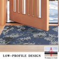 thumbnail image 3 of Blue Gray Camo Digital Pattern Door Rugs,Washable Non Slip Door Mats Indoor,Decorative Door Mats,Entry Mat Indoor for Entrance,Bedroom,Kitchen,Bathroom,17"x30", 3 of 6