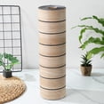 thumbnail image 5 of ZUNOXAZ 1 Roll 3D Faux Wood Wall Panels Peel and Stick Self Adhesive Waterproof Wood Grain Wallpaper for Living Room Office Decor 117.90X15.72X0.11in, 5 of 11