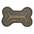 thumbnail image 3 of VHC Brands Espresso Indoor/Outdoor Pet Food Mat for Dogs Cats Kitchen Small Bone Rug 11.5x17.5, 3 of 6