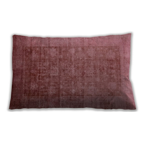 Ahgly Company Outdoor Rectangular Mid-Century Modern Lumbar Throw Pillow, 13 inch by 19 inch