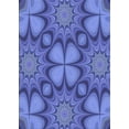 thumbnail image 1 of Ahgly Company Indoor Rectangle Patterned Sky Blue Dress Blue Area Rugs, 6' x 9', 1 of 1
