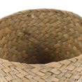 thumbnail image 3 of Woven Waste Basket Natural Straw Garbage Can Woven Basket Living Room Trash Basket, 3 of 4