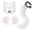 White, variant on FASHOFT Cat Cosplay Halloween Set Face Paws Gloves Tail Furry Animal Role Play Masquerade Party Fancy Dress Up Outfit Halloween One Size