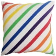 thumbnail image 1 of hometrends Coussin Décoratif à Rayures Brodées Pride, 1 of 1