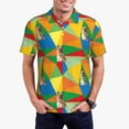 thumbnail image 2 of Balery German Shepherd Dog Printed Men’s Short Sleeve Polo Shirt, Midweight Men's Shirt,Golf Polo shirts -Small, 2 of 8