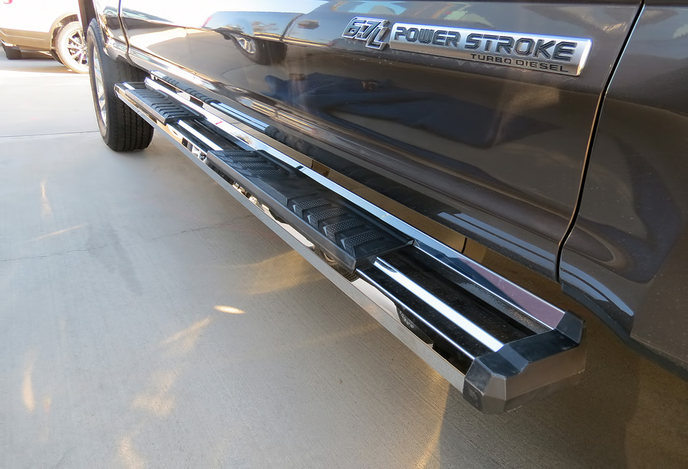 APS Drop Steps Running Boards Rocker Slider Compatible with Ford F150 2015-...