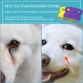 thumbnail image 4 of 6 Pieces Pet Lice Combs Dog Grooming Flea Comb Cat Tear Stain Comb for Removal Dandruff, 4 of 14