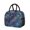 Black-193, variant on Celestial Space Geek Lunch Tote – Outer Space Insulated Cooler Bag for Work and Picnic