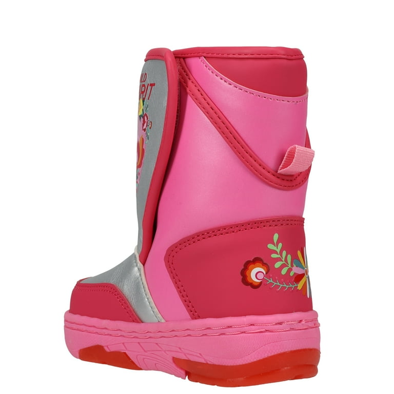 Toddler girl top snow boots walmart