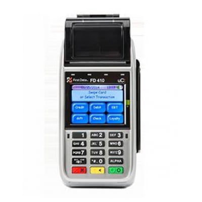 Wireless Credit Card Terminal - First Data FD 410 DW EMV Wireless Credit Card Terminal