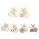 thumbnail image 5 of Guardurnaity 1 par de aretes femeninos de aleación de zinc, aretes brillantes de cristal, joyería de vacaciones, compromiso de boda, oro rosa Type3 NO3 Guardurnaity AP011380-03, 5 of 6
