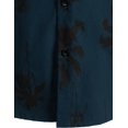 thumbnail image 4 of Mens 100% Cotton Hawaiian Shirts Button Down Short Sleeve Beach Shirts Summer Casual Aloha Shirts, 4 of 10