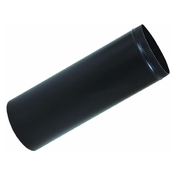 BM0113 8" x 24" Stove Pipe, Black