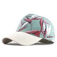 thumbnail image 1 of Unisex Cotton Sun Hat Washed Canvas Visor Printed Adjustable, 1 of 3