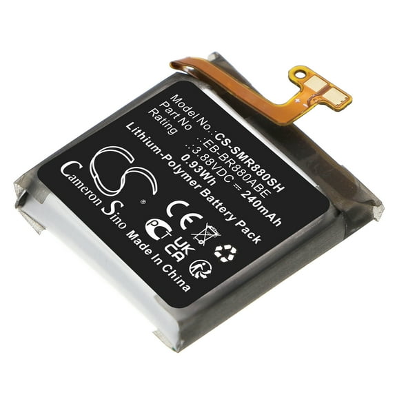 Replacement Battery for Samsung Galaxy Watch 4 40mm,Galaxy Watch4 Classic 42mm,SM-R865U,SM-R880,SM-R880N,SM-R880NZKAXAA,SM-R880NZSAXAA,3.88V/240mAh