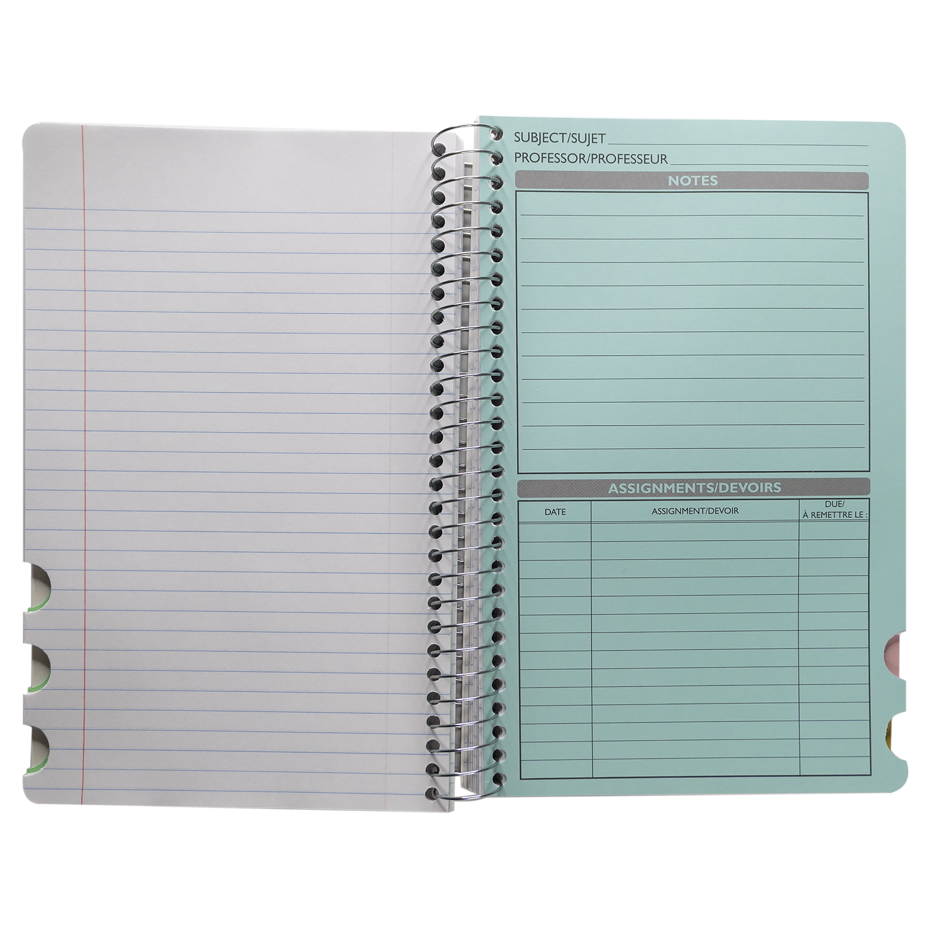 Hilroy® 5 Subject 300pg Notebook, Dark Blue