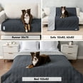thumbnail image 4 of PetAmi Waterproof Dog Bed Cover Blanket, Gray, 4 of 8