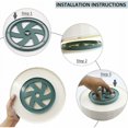 thumbnail image 5 of NewWe Turntable for Spices, Food, etc. Storage accessory for cupboard, cabinet, refrigerator, counter & kitchen table, kitchen cupboard rotating tray, 5 of 5