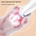 thumbnail image 3 of 2024 New Pet Shaving Foot Shaver Shaver Shaving Repair Dog Foot Pusher Electric Push Clipper With Light, 3 of 5