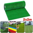 thumbnail image 2 of Tapis de Gazon Artificiel Vert Synthétique pour Jardin, 2 of 8