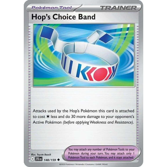 Pokemon Journey Together Uncommon Hop's Choice Band #148