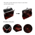 thumbnail image 3 of Spider Web Stylish Coin Purse with 0.7 Microfiber Material and Zinc Alloy Jaws - Size 4.3x4.7 in/11x12 cm | Durable and Spacious Wallet for Women | Black, 3 of 7