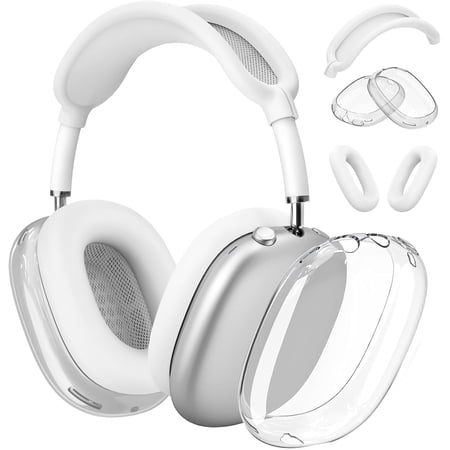HODESunPure【3 in 1】 Case Cover for AirPods Max Headphones Anti-Scratch Sweat-Proof Ear Pad Covers/Ear Cups Cover/Headband Cover Protectorfor Apple AirPods Max