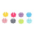 thumbnail image 4 of Étiquette d'Identification en Verre de Vin, Marqueurs Réutilisables en Verre de Vin de Fleur 16PCS Durable Unique pour la Fête, 4 of 8