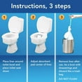 thumbnail image 3 of CLEANIS 9538534 Carebag Toilet Bowl Liner, 3 of 9