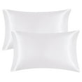thumbnail image 5 of Satin Pillowcase (2 Pack) for Hair Skin Silk Pillow Case, Queen Size(20x30 inch), 5 of 6