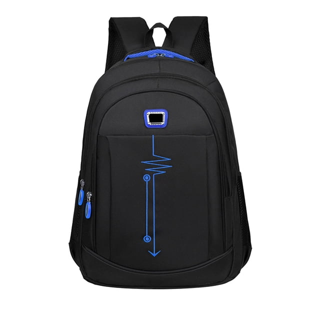 Large Capacity Backpack for Men, Simple Leisure School Backpack, Travel Casual Daypack with Laptop Compartment, Daily Bookbag for College Student, Outdoor and Commute Use