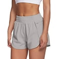 thumbnail image 4 of FOCUSNORM Solid Color Athletic Shorts Compression Underwear Lining Pockets, 4 of 9
