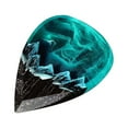 thumbnail image 1 of Epoxy Resin Guitar Pick Northern Lights Necklace Musician Pendants (01), 1 of 9