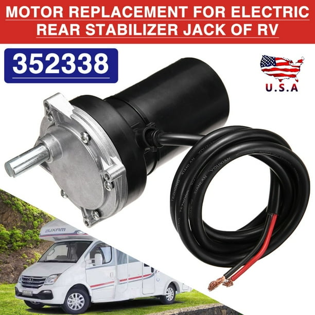 RV Electric Rear Stabilizer Jack Motor For High Speed Power Stabilizer