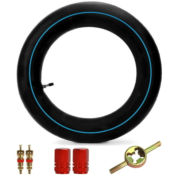 New Olym 3.00-12 (80/100-12) 12"" Heavy Duty Mini Dirt Bike Inner Tube With Tr4 Valve Stem Straight For 70Cc 90Cc 110Cc 125Cc Crf70 Xr Crf 70 Klx 110 Drz 110 Ttr 90 Pit Dirt Bike