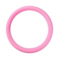 thumbnail image 2 of jiaping Car Silicone Steering Wheel Cover Accessories All Seasons Comfortable Decor Anti Pink, 2 of 9