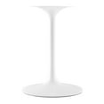 thumbnail image 6 of Bowery Hill 35. 5" Square Modern Wood Top Dining Table in White, 6 of 7