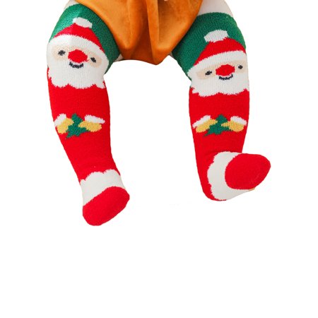 

Michellecmm Children Christmas Socks Cute Cartoon Socks Winter Warm Stockings for Baby Boy Girl