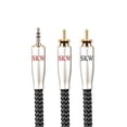 thumbnail image 2 of SKW High end WG Series 3.5MM to 2RCA Audio Stereo Cable 5ft/1.5M, 2 of 5
