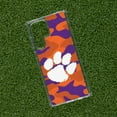 thumbnail image 2 of Clemson Tigers HD Phone Case for Samsung Galaxy S22 Ultra (Camo) by Affinity Bands, 2 of 3