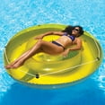thumbnail image 7 of Swimline Vinyl Suntan Inflatable Pool Float, Green, 7 of 7
