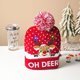 thumbnail image 3 of Gorro de punto navideño con luces LED, unisex, de invierno, colorido, para Navidad, Año Nuevo, 2 o 1 unidad, 3 of 5