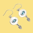 thumbnail image 5 of Sky Blue Topaz 925 Sterling Silver Earrings Jewelry E-1230 AGE1007_A, 5 of 6