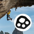 thumbnail image 4 of LYMAYTER 4-Hole Rigging Plate 30KN Aluminum Alloy Force Plate Mountaineering Adventure Expansion Rope Splitter Lightweight Rigging Gear, 4 of 8