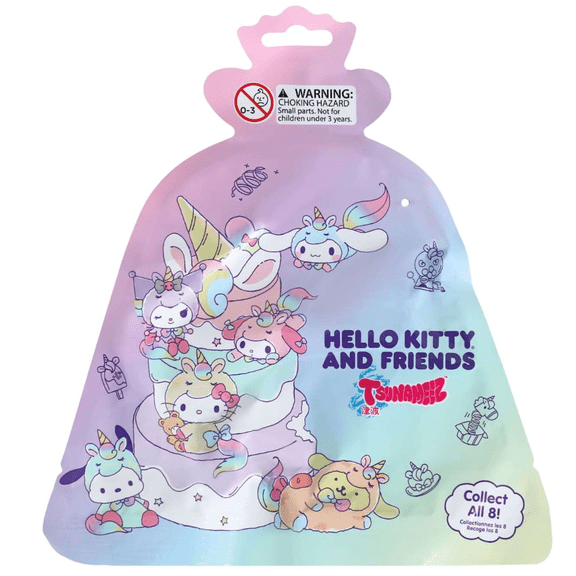 Tsunameez Hello Kitty and Friends Unicorn Collection Surprise Baggie (1 Random Figure) Ages 6